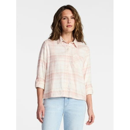Time and Tru Women's Flannel Shirt