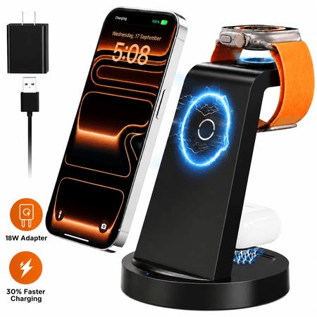 3-in-1 Wireless Charging Station