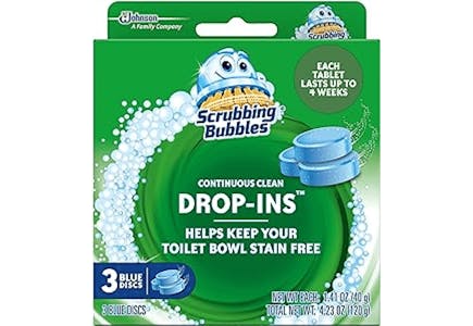 Scrubbing Bubbles Toilet Cleaner Tablets