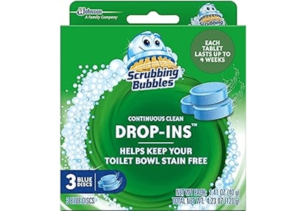 Scrubbing Bubbles Toilet Cleaner Tablets