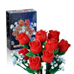 Rose Bouquet Building Set