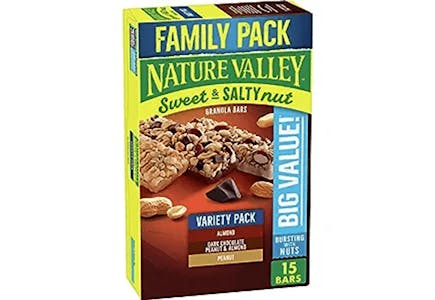 Nature Valley Granola Bars 15-Pack