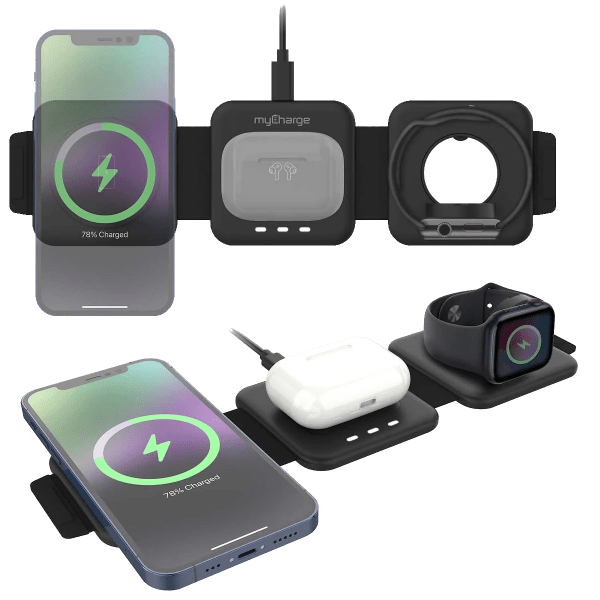 MyCharge 3-in-1 Charging Pad 2-Pack