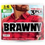 2 Brawny Paper Towels Packs
