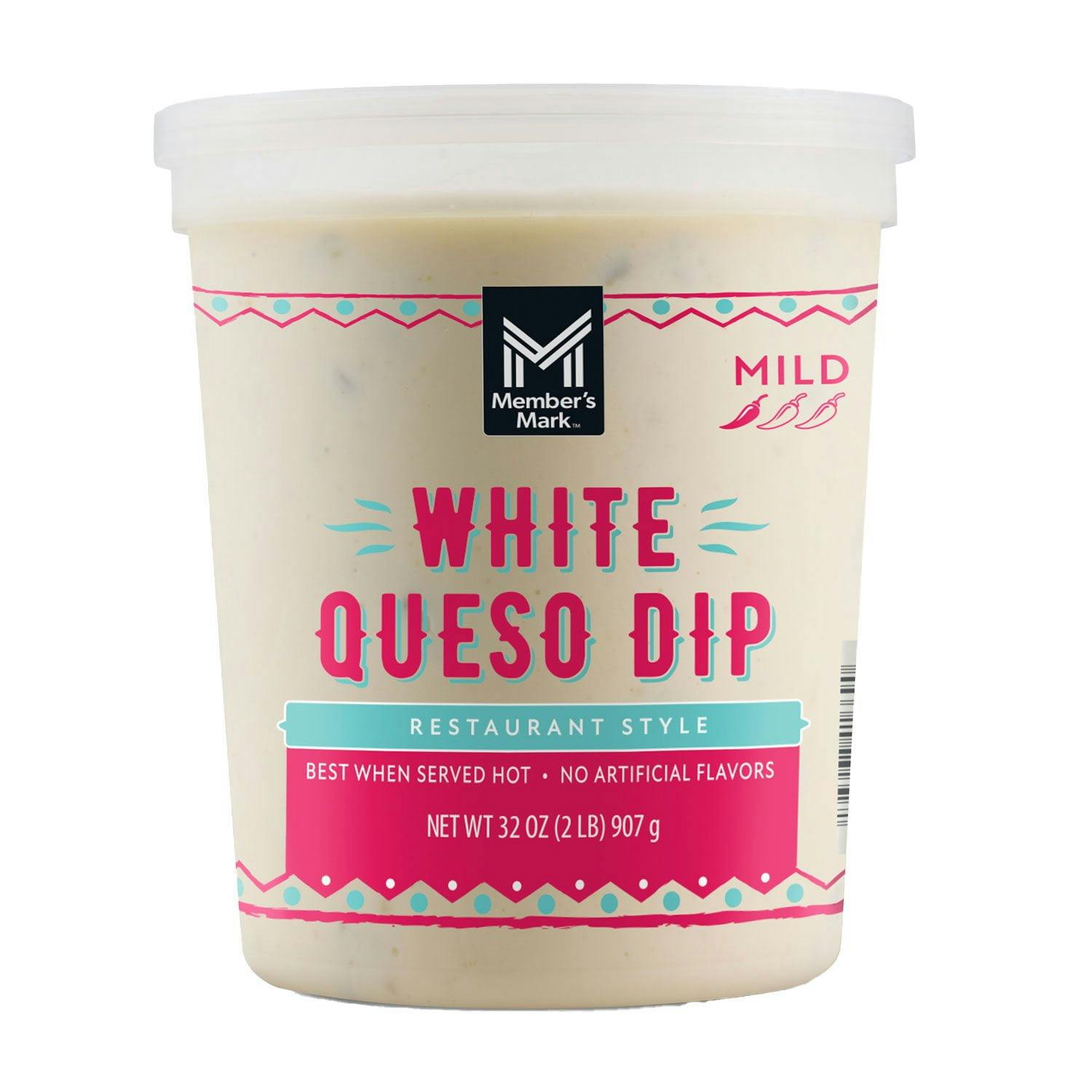 Member's Mark White Queso Dip Tub