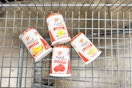 yoplait yogurt cups in shopping cart