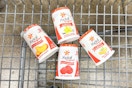 yoplait yogurt cups in shopping cart