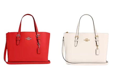 Coach Leather Tote