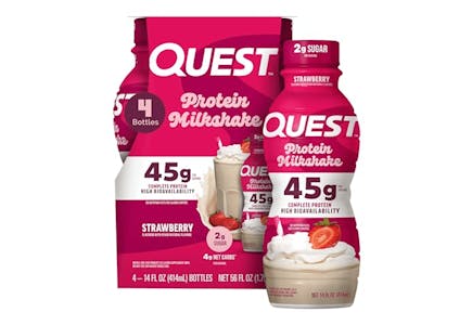 2 Quest Protein Shake 4-Packs
