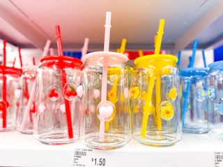 dollar tree fruit and flower tumblers 2