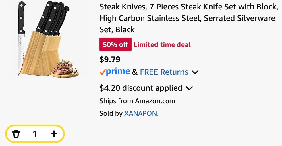 steak knives
