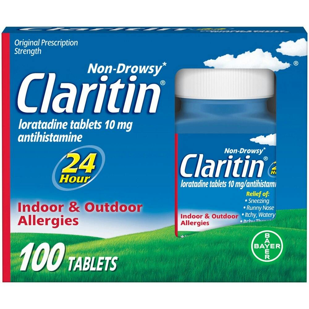 Claritin® Allergy Tablets 100-Pack