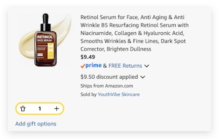 Retinol Serum for Face