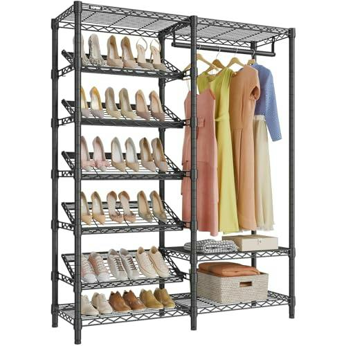 Heavy-Duty Clothes Rack