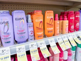 Easy Deal on L'Oreal Elvive Shampoo — Buy 2 for $5 at Walgreens card image