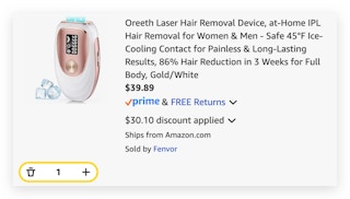 Oreeth Laser Hair Removal Device