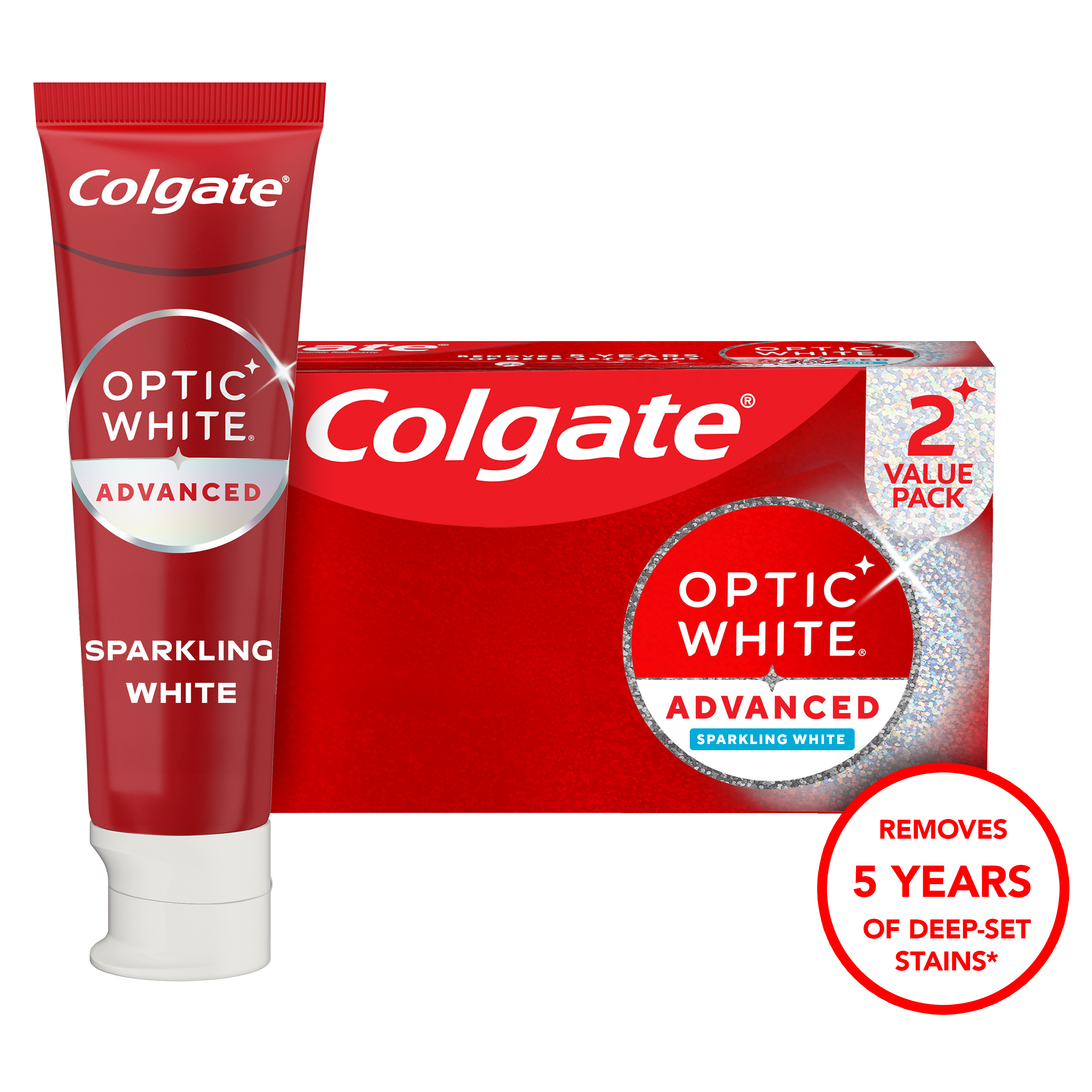 Colgate Optic White 2-Pack