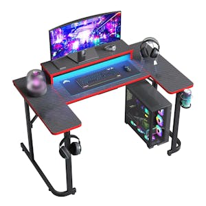 Bestier LED Gaming Desk