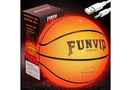LED Light-Up Basketball