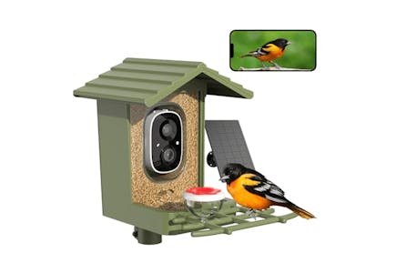 Camera Bird Feeder With AI