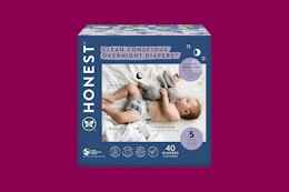 The Honest Company 40-Pack Diapers, as Low as $8.84 on Amazon (Reg. $30) card image
