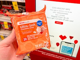 2 CVS Health Baby Wipe Packs