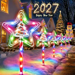 Christmas Pathway Lights 6-Pack