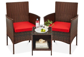 Wicker Patio Bistro Set
