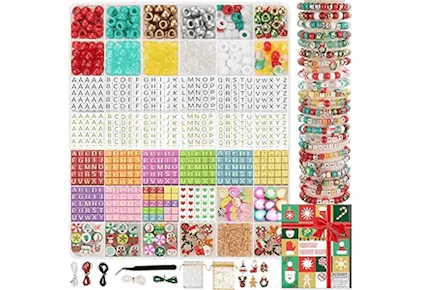 Christmas Bracelet Making Kit