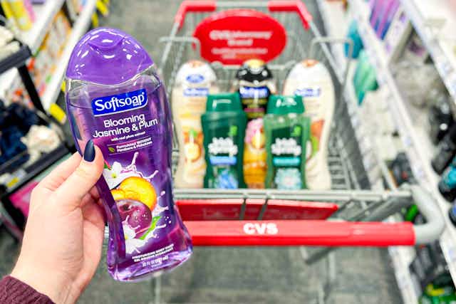 Softsoap and Irish Spring Body Wash, as Low as $2.33 Each at CVS card image