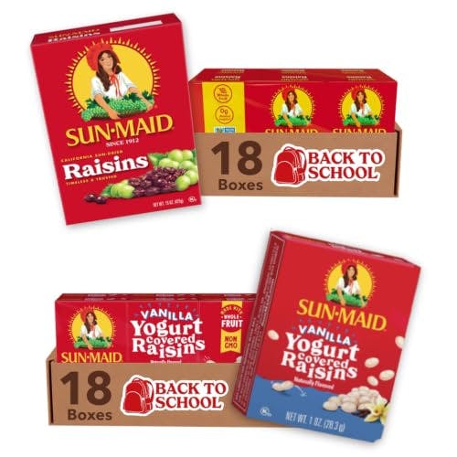Sun-Maid Raisin Variety 36-Pack