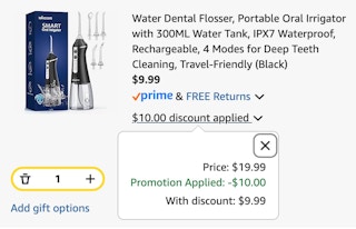 dental flosser