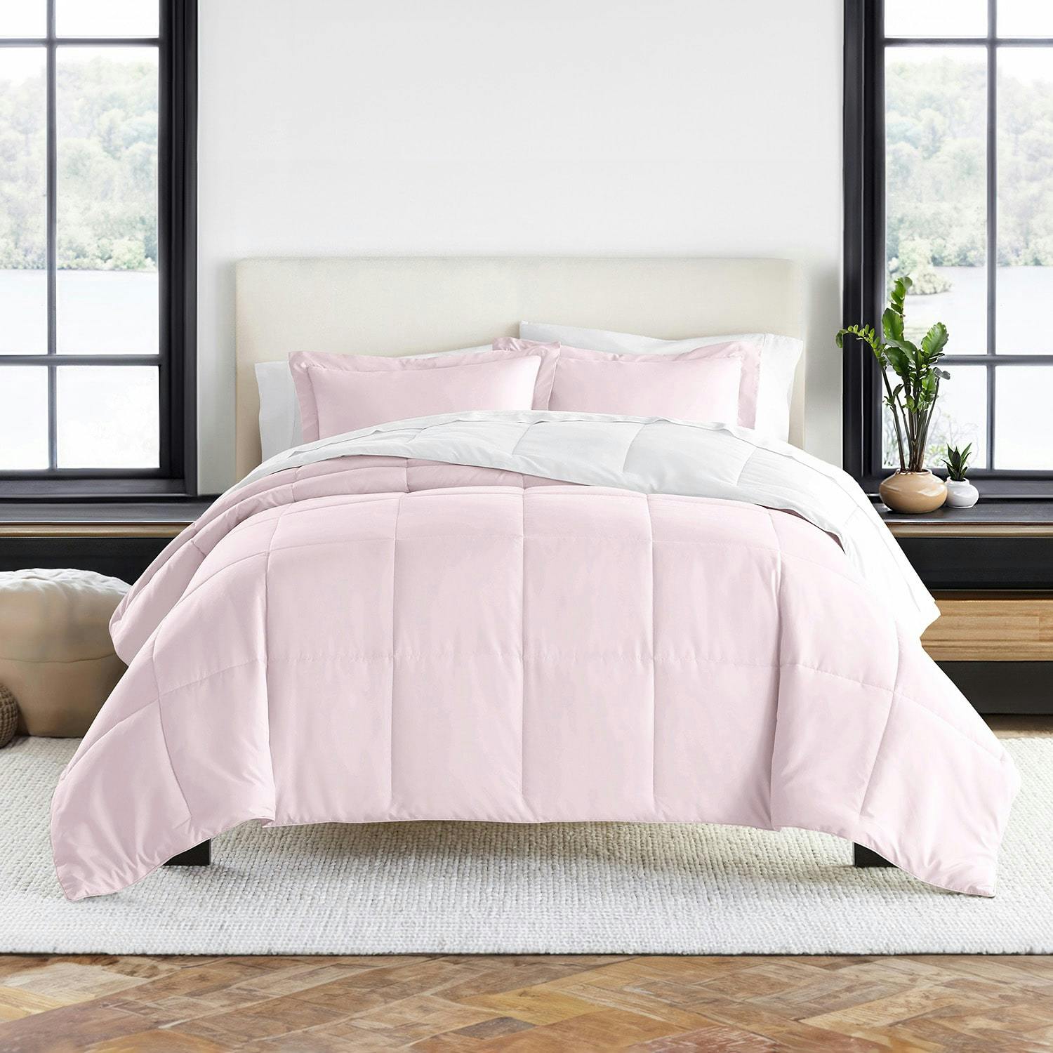 Reversible Down Alternative Comforter Set