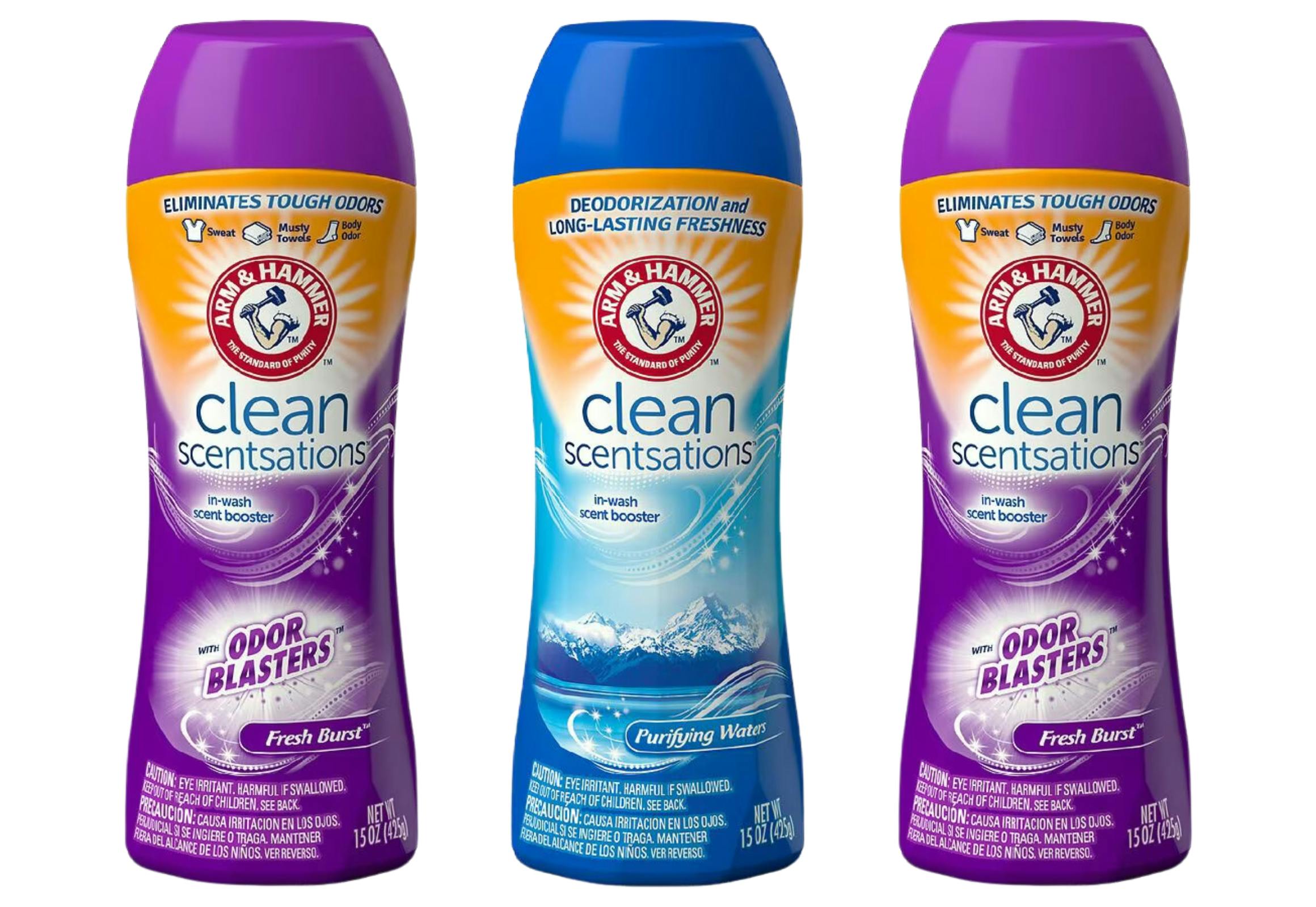 3 Arm & Hammer Scent Boosters