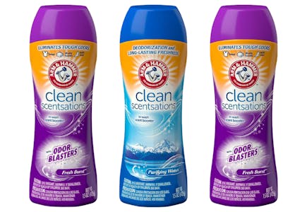 3 Arm & Hammer Scent Boosters