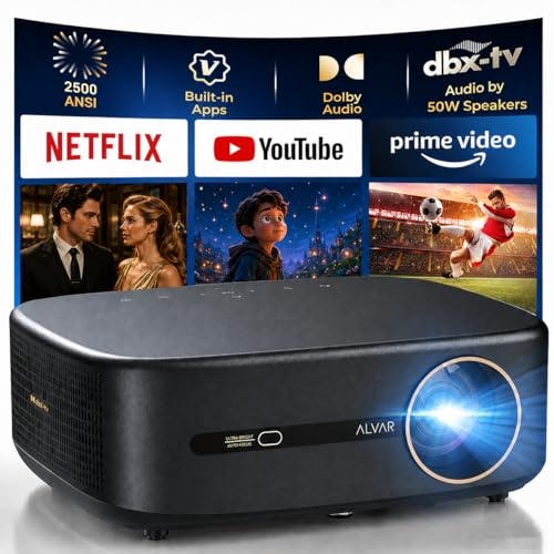 4K Supported Smart Projector