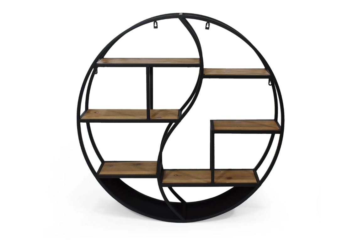 Circular Hanging Wall Shelf