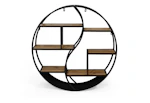 Circular Hanging Wall Shelf