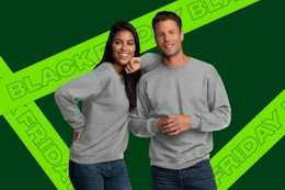 Fruit of the Loom Men's Sweatshirt, Only $10 at Walmart (21 Colors) card image