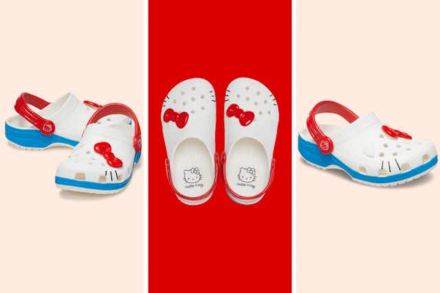 Hello Kitty Crocs, as Low as $33 for Kids and $42 for Adults  card image