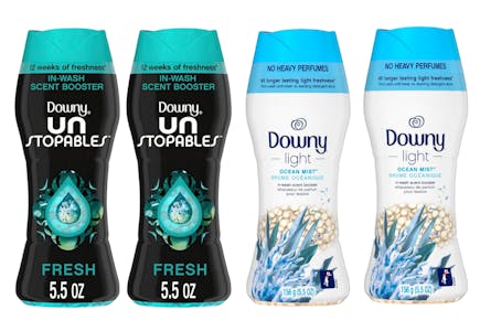4 Downy Scent Boosters