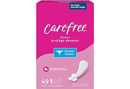 Carefree Thong Liners