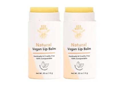 Natural Lip Balm 2-Pack