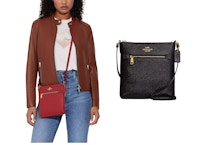 Coach Leather Rowan Crossbody