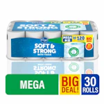 2 Kroger Toilet Paper 30-Packs