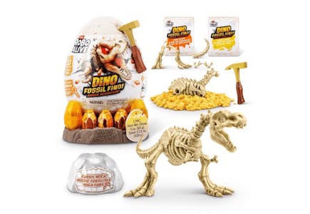 Robo Alive Fossil Find Playset