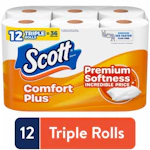 Scott ComfortPlus Toilet Paper 12-Pack