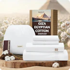 Bedsure Egyptian Cotton Sheet Set