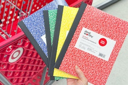 Grab Composition Notebooks for $0.37 at Target card image