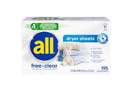 2 All Dryer Sheet Boxes